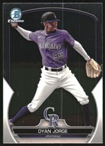 2023 Bowman Chrome Prospects #BCP-235 Dyan Jorge