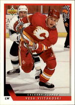 1993 Upper Deck Base Set #344 Vesa Viitakoski