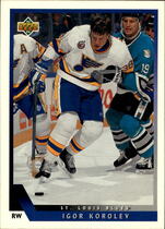 1993 Upper Deck Base Set #353 Igor Korolev