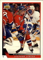 1993 Upper Deck Base Set #402 Stephane LeBeau
