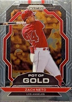 2023 Panini Prizm Pot of Gold #PG8 Zach Neto