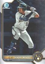 2022 Bowman Chrome Draft #BDC-116 Hendry Mendez