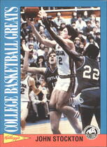 1991 Kelloggs College Greats #8 John Stockton