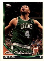 1993 Topps Base Set #89 Alaa Abdelnaby