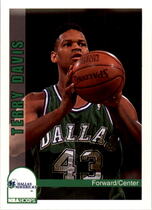 1992 NBA Hoops Base Set #46 Terry Davis