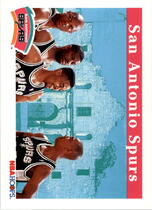 1992 NBA Hoops Base Set #289 San Antonio Spurs