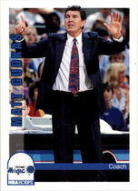 1992 NBA Hoops Base Set #257 Matt Guokas