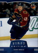 2002 BAP First Edition #283 Tony Hrkac
