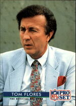 1992 Pro Set Base Set #333 Tom Flores