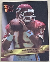 1993 Wild Card Superchrome #67 Joe Montana