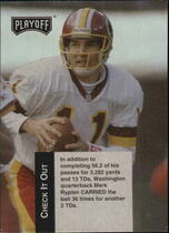 1993 Playoff Checklists #6 Mark Rypien