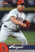 2007 Fleer Mini Die Cuts #179 Bartolo Colon