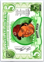 2001 Topps Gallery Bucks #1 Johnny Bench