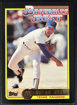 1992 Topps McDonalds Baseballs Best #24 Nolan Ryan