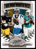 2024 Panini Prestige Alma Maters #18 Bryce Young|Najee Harris|Tua Tagovailoa