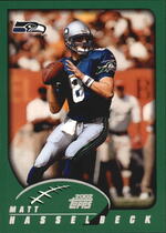 2002 Topps Base Set #71 Matt Hasselbeck