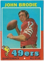 1971 Topps Base Set #100 John Brodie