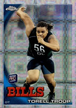 2010 Topps Chrome Xfractors #C163 Torrell Troup