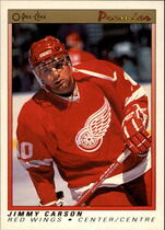 1990 O-Pee-Chee OPC Premier #12 Jimmy Carson