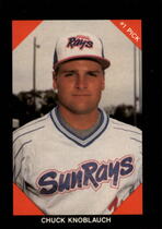 1990 Best Base Set #322 Chuck Knoblauch