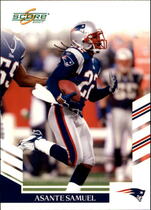 2007 Score Base Set #163 Asante Samuel