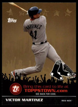 2009 Topps Update Topps Town Gold #FCTTT69 Victor Martinez