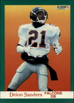 1991 Fleer Base Set #210 Deion Sanders