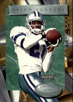 1996 Playoff Trophy Contenders #21 Deion Sanders