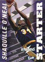 1997 Ultra Ultrabilities #4S Shaquille O'Neal
