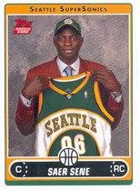 2006 Topps Base Set #254 Saer Sene