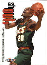 1998 NBA Hoops Shout Outs #23SO Gary Payton