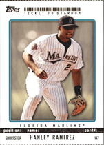 2009 Topps Ticket to Stardom Perforated #147 Hanley Ramirez