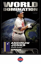 2007 Topps World Domination #WD10 Andruw Jones
