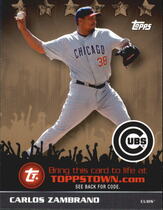 2009 Topps Topps Town Gold Series 2 #TTT39 Carlos Zambrano