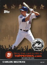 2009 Topps Topps Town Gold Series 2 #TTT47 Carlos Beltran