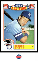 1984 Topps Glossy All Stars #4 George Brett