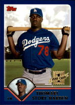 2003 Topps Chrome Traded #T187 Thomari Story-Harde