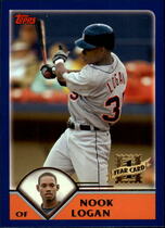 2003 Topps Chrome Traded #T201 Nook Logan