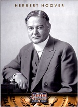 2012 Panini Americana Heroes and Legends #31 Herbert Hoover