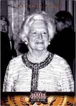 2012 Panini Americana Heroes and Legends #56 Barbara Bush