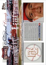 2005 Topps Update Washington Nationals Inaugural Lineup #NI-BS Brian Schneider