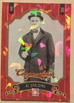2012 Panini Cooperstown Crystal Collection Red #15 Al Spalding