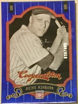 2012 Panini Cooperstown Crystal Collection Blue #59 Richie Ashburn