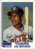 1982 Topps Base Set #39 Lou Whitaker