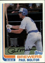 1982 Topps Base Set #195 Paul Molitor