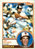 1983 Topps Base Set #490 Jim Palmer