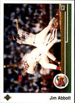 1989 Upper Deck Base Set #755 Jim Abbott