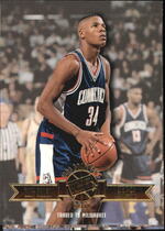 1996 Press Pass Base Set (Gold) #7 Lorenzen Wright