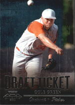 2011 Playoff Contenders Draft Ticket #DT45 Cole Green