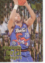 1996 Metal Base Set #147 Damon Stoudimire